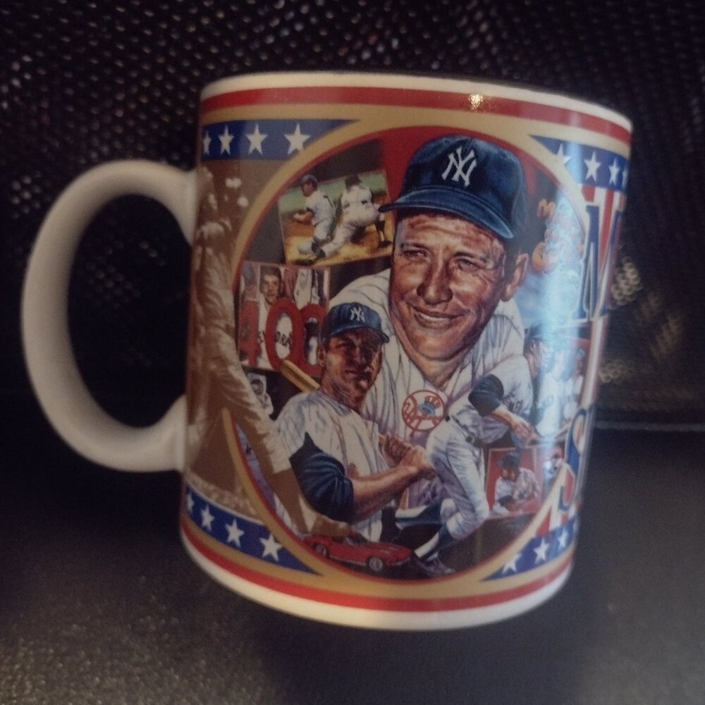 Sport's impressions MLB Mickey Mantle New York Yankees mug new